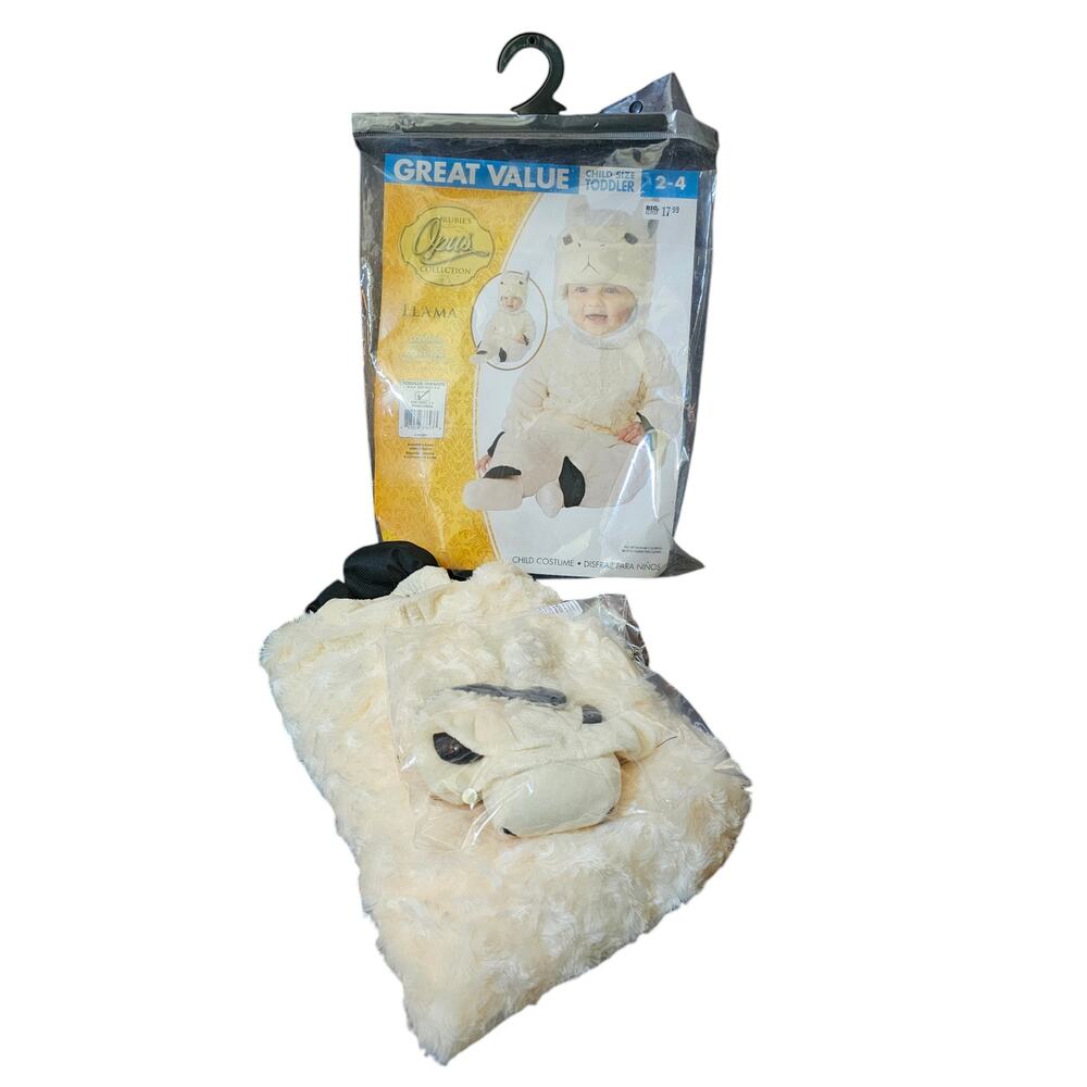 Baby Llama Costume Halloween Toddler Size 2-4 New Other
